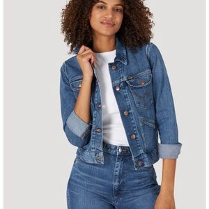 Wrangler Indigood Icons denim jacket size L never worn!